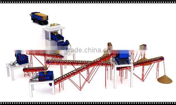 China Supplier Stone Crushing Production Line Mineral Mining For Crushing Stone Plant With Super Quality