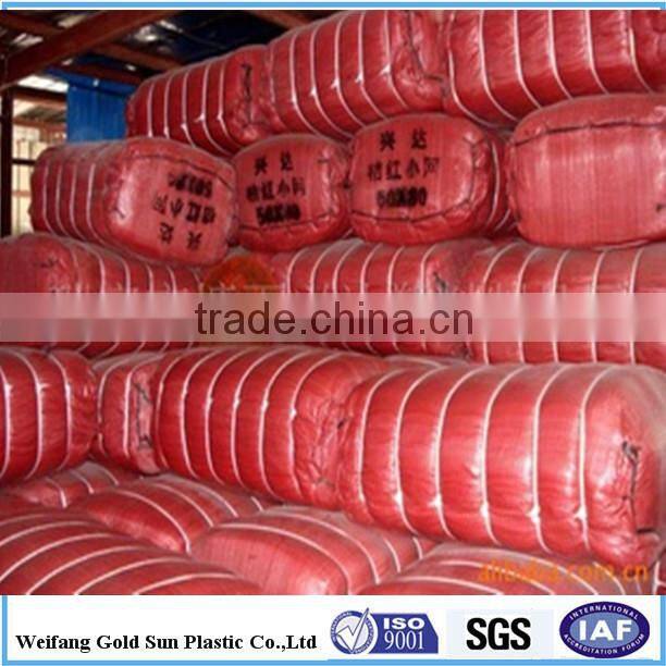 high-strength red/orange plastic pp leno mesh bag