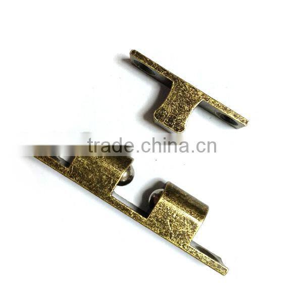 China hot sale Bronez finished ball bearing double brass copper hit beads