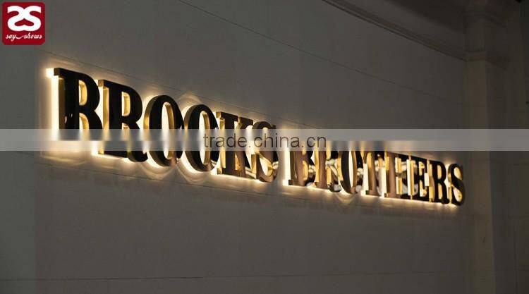 Factory Direct Sale Top Quality 3D Lighting Acrylic Mini LED Channel Letter Sign