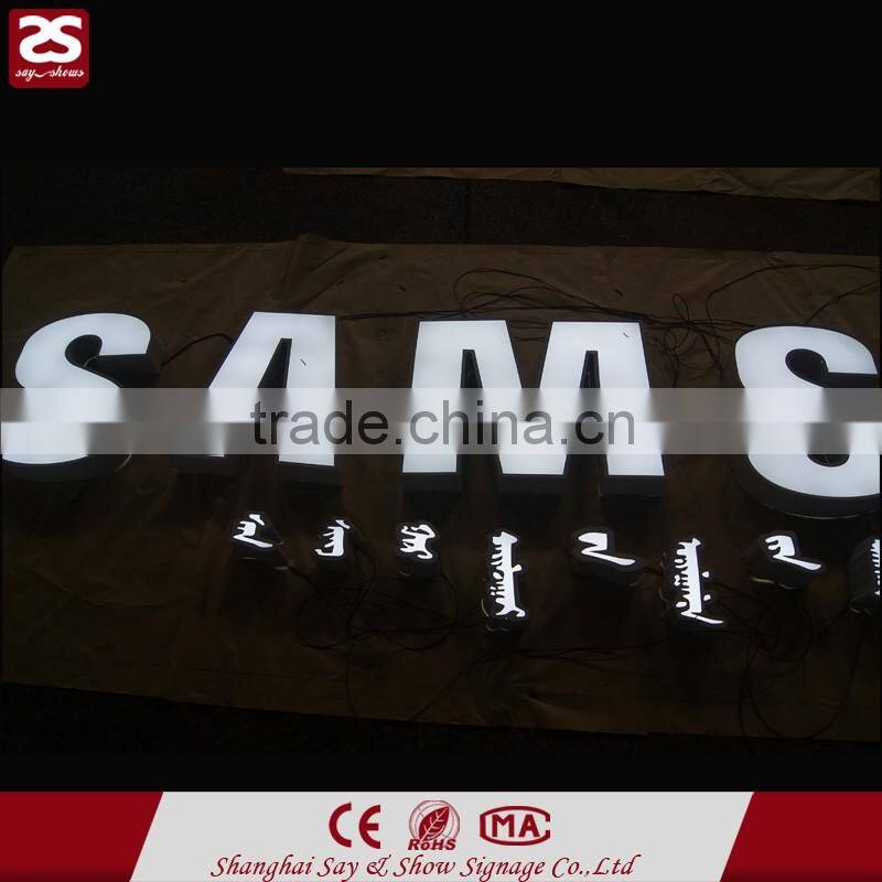 Waterproof led sign billboard letter board business letter