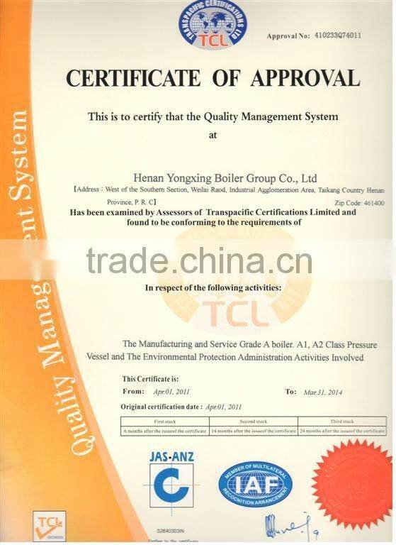 Vertical coal /wood Steam Boiler