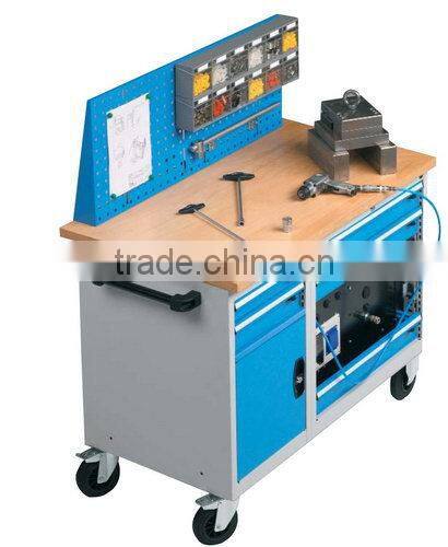 professional roller cabinets workstation /blue metal tool boxes on wheels