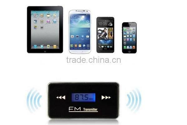 CAR WIRELESS MP3 FM RADIO TRANSMITTER HANDS FREE FOR MOBILE IPAD