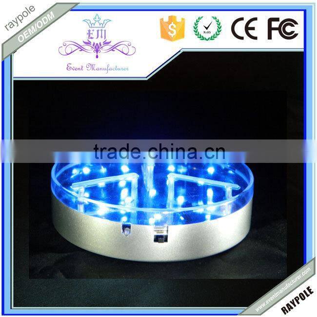 Multicolor Rechargeble LED Glass Wine Bottle Light For Bar Bottle