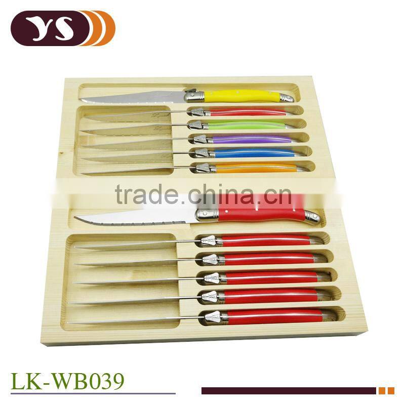 laguiole stainless steel steak knives