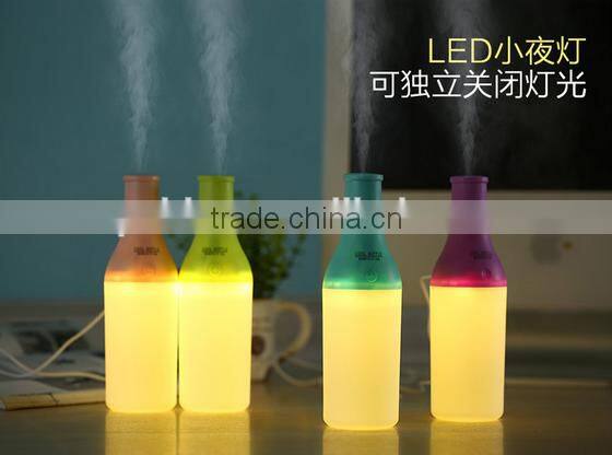 180ml ultrasonic air humidifier, mini humidifier, 2015 new products Christmas gifts