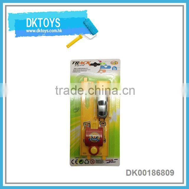 Premium Gift Racing Toy With Track Pop Up Car Launch Car Toy