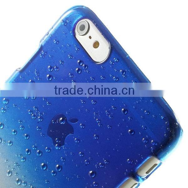 Hard 3D raindrop case for Apple Iphone 6,Rain drop design case for iphone6