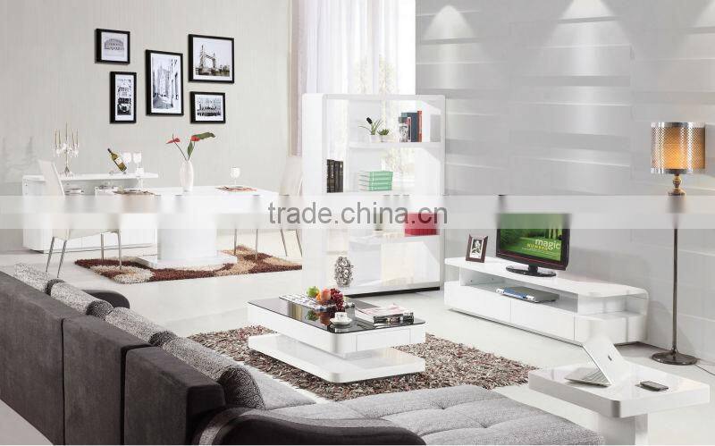 european style high glossy dining room chair dining set