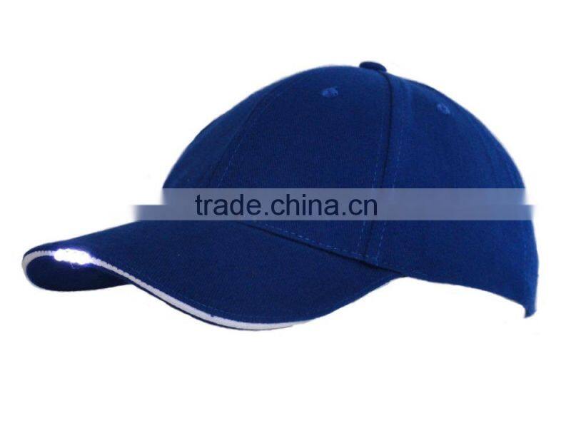 Promotional Baseball Cap With 5-LED Light