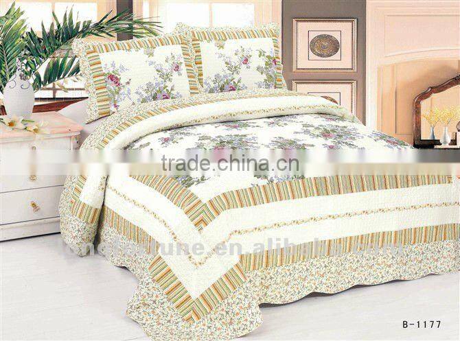 100% cotton elegant 3pcs Bedding Set