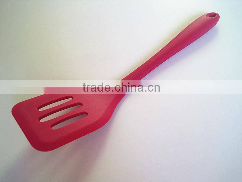 FDA food grade non stick seamless heat resistant soft silicone kitchen utensils wholesale