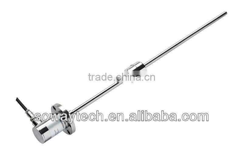 Magnetostrictive digital fuel level sensor