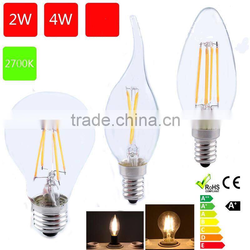 e14 christmas led lights filament bulb light bulb led light