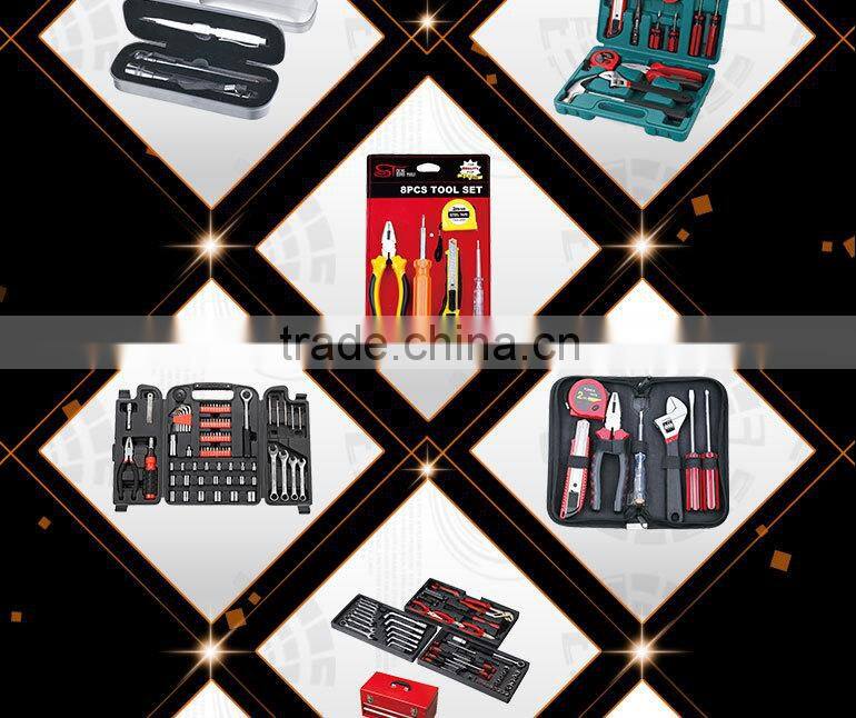 106pcs All hand tools names maintenance hardware tool kit