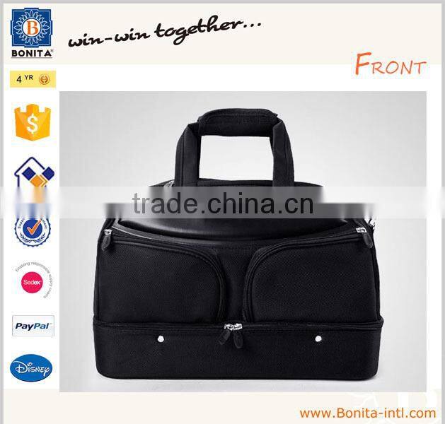 Nylon mens golf clothes bag high capacity