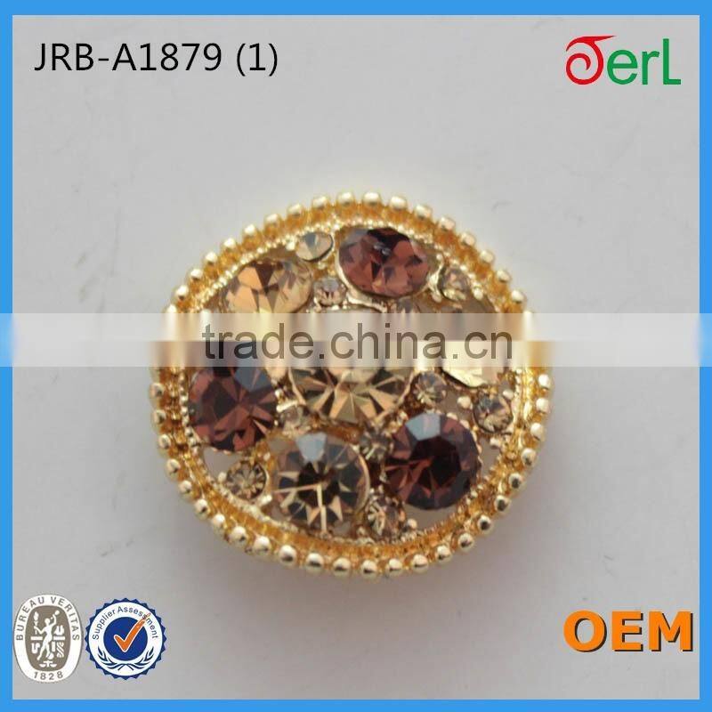 Hot sale crystal rhinestone button