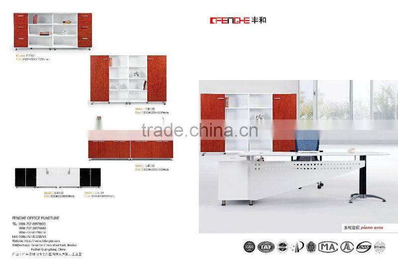 Customize office furniture wooden computer office table factory suppliers