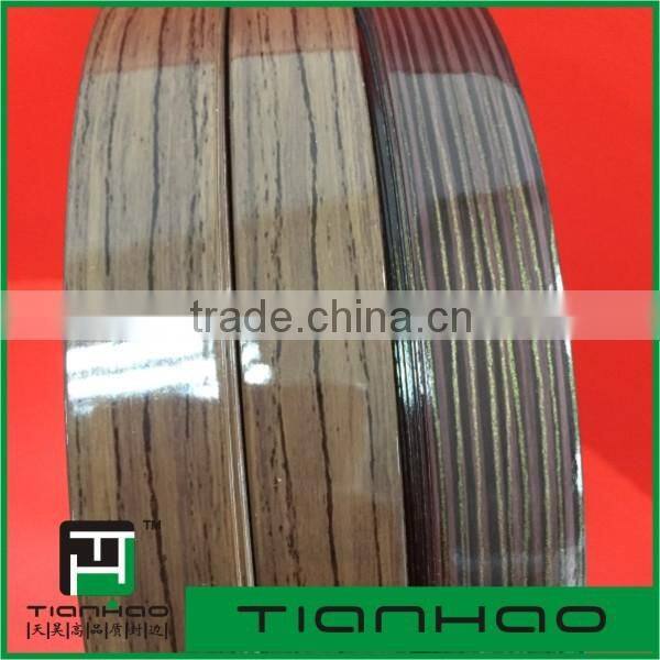 office desk U type profile rubber edge banding for furniture