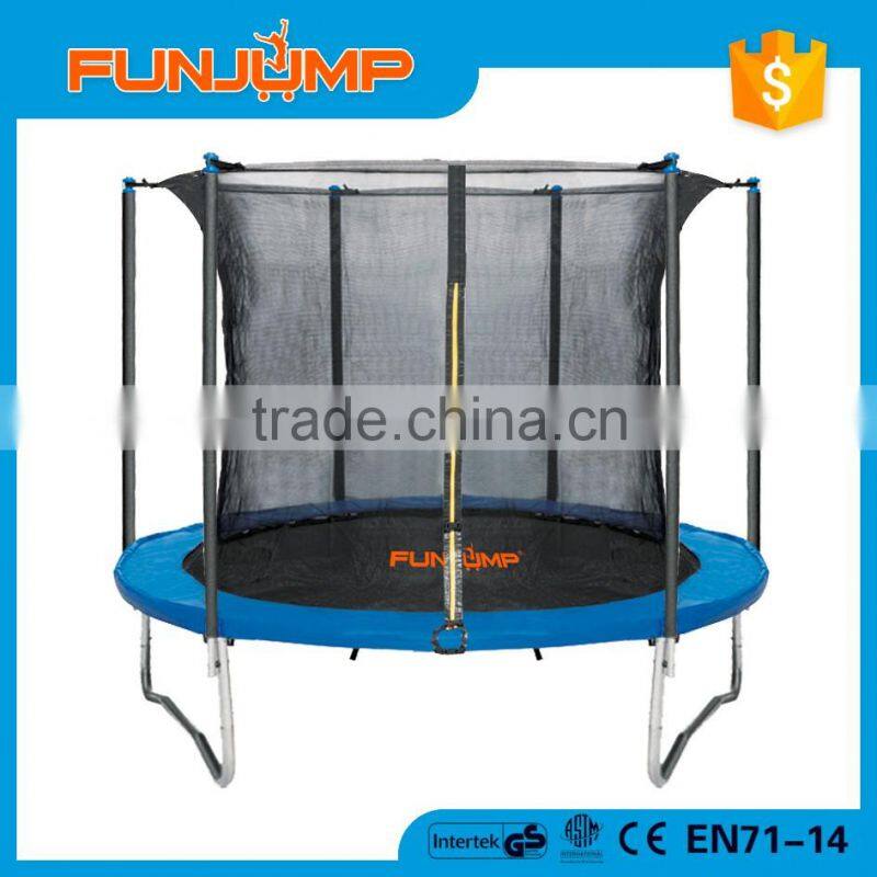 FUNJUMP 8FT UK Round Trampoline with safety net