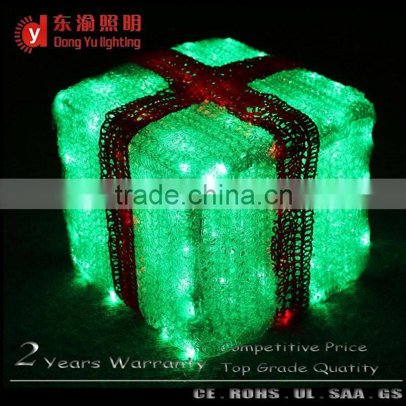 2016 new wedding stage decoration color change led light box