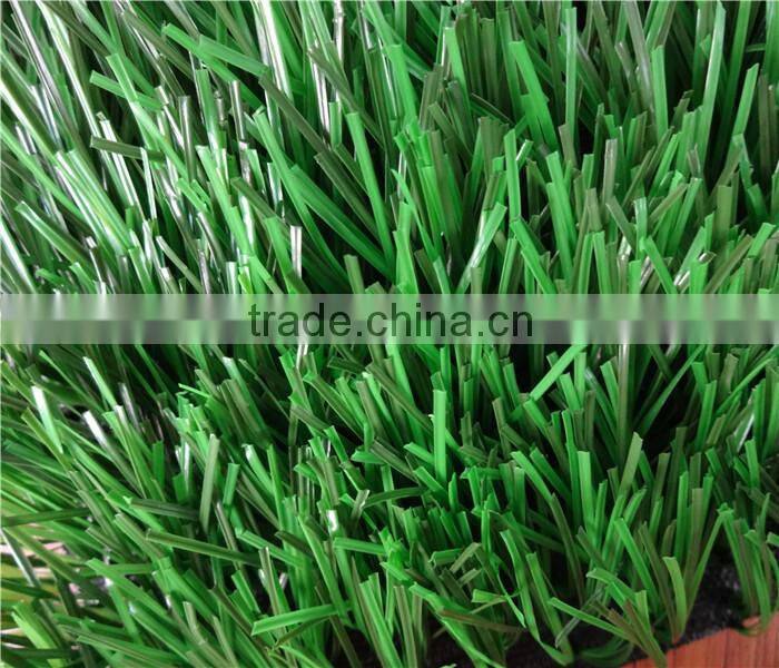 S shaped monofilament 50mm height artificial grass for football field