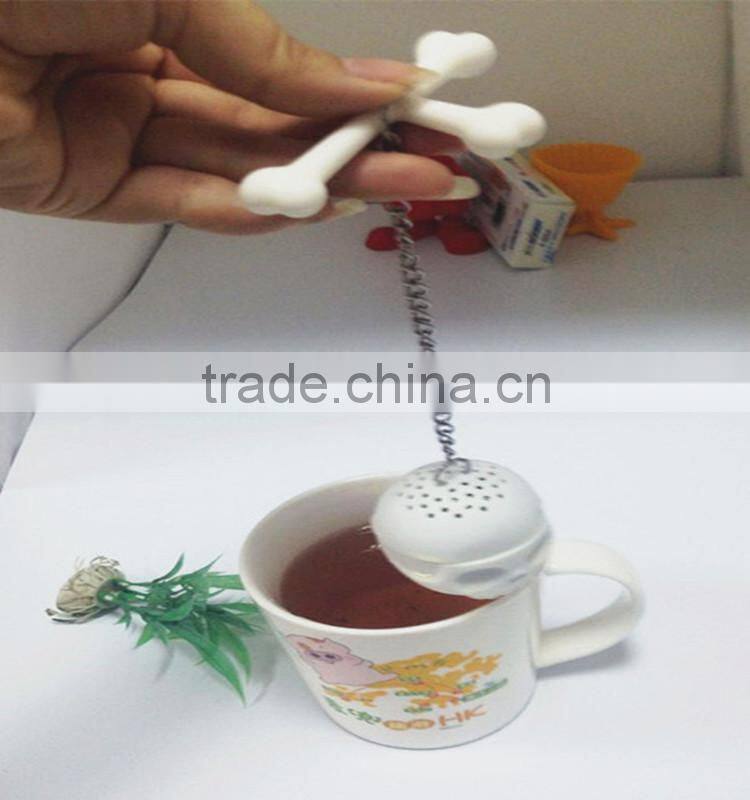 2015 hot sale food grade silicone high quality empty tea bag
