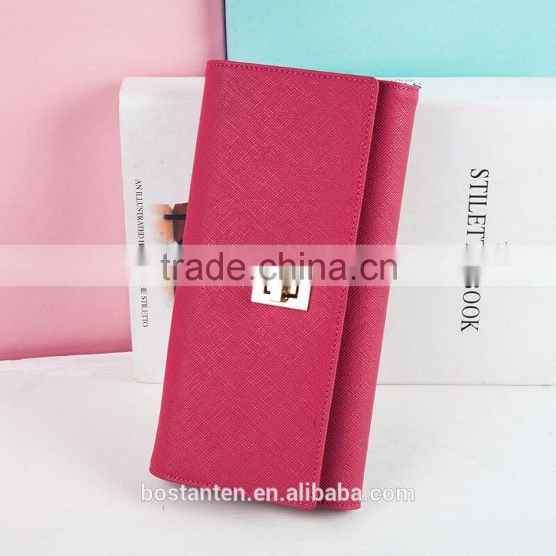 popular women long wallet and purse clutches hand bag