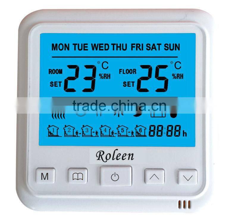 R303 Series 5+2 Day Weekly Programmable Digital Underfloor Heating Thermostat