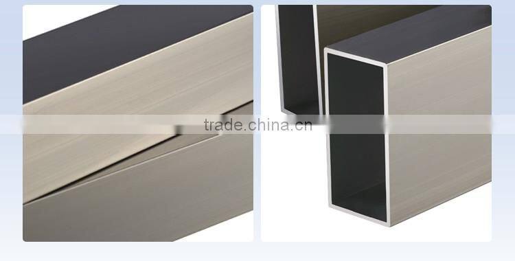 Excellent stable quality square aluminium alloy profile 6063 series for sale