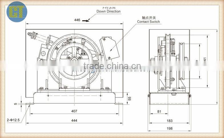 XS16C Speed Governor for Elevator Machine Room