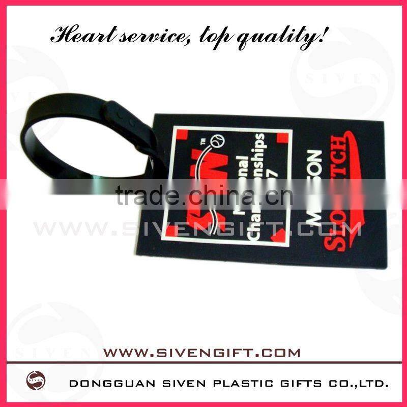 Soft PVC Luggage Tag