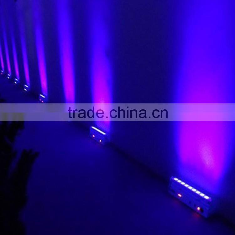 Pro Lighting Rechargeable DMX Wireless Battery Powered Backdrop 6in1 RGBWA+UV 9*18w LED Wall Washer