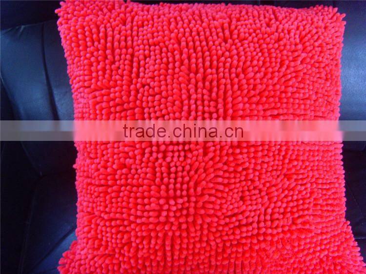 polyester chenille wholesale decorative pillow