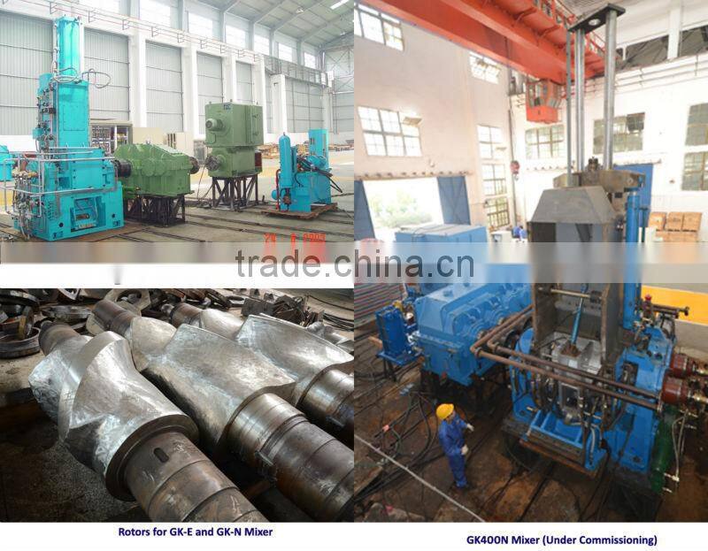 Mixer for tyre factory
