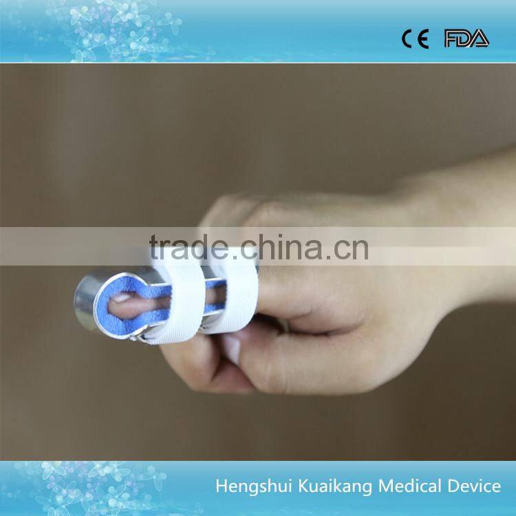 malleable aluminum type of finger protector /finger support / finger splint