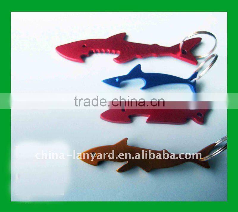 Jumbo Size 4 In 1 Carabineer With Compass, Key Ring And Bottle Opener, Blue