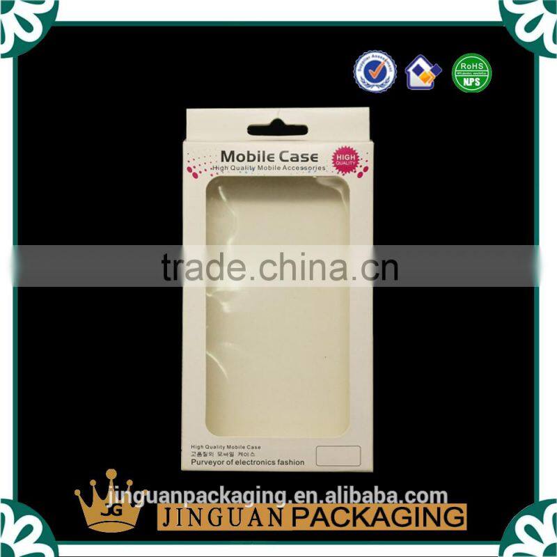 Luxury fashion packaging high quality plastic mobile phone case packaging