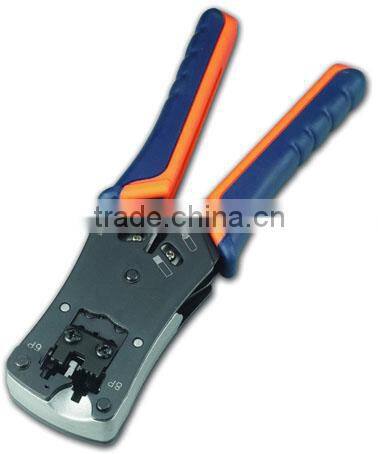 Network Stable Stripping and Cutting Crimp Tool For 6P/ 8P Plug