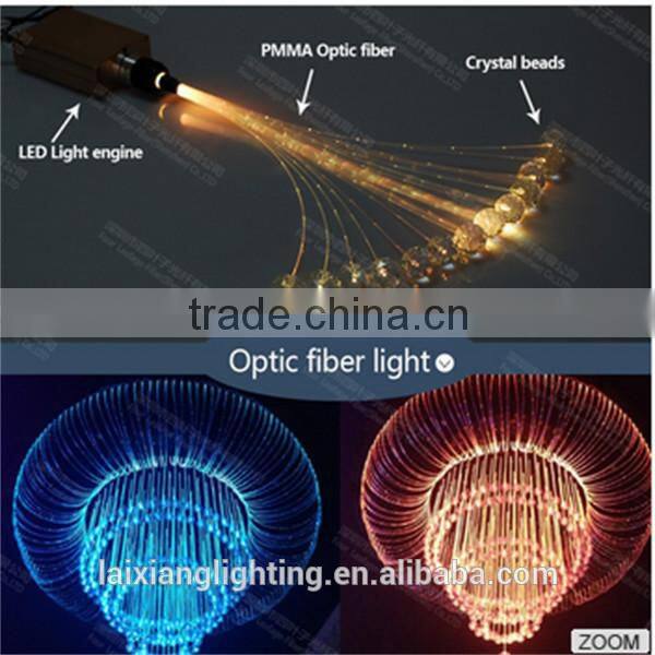 new house decoration fiber optic light