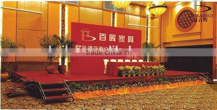 iron durable movable stage