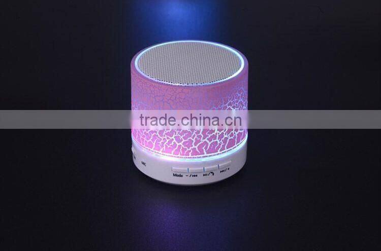 Factory Wholesale Price Mini Wireless Speaker with Led Light