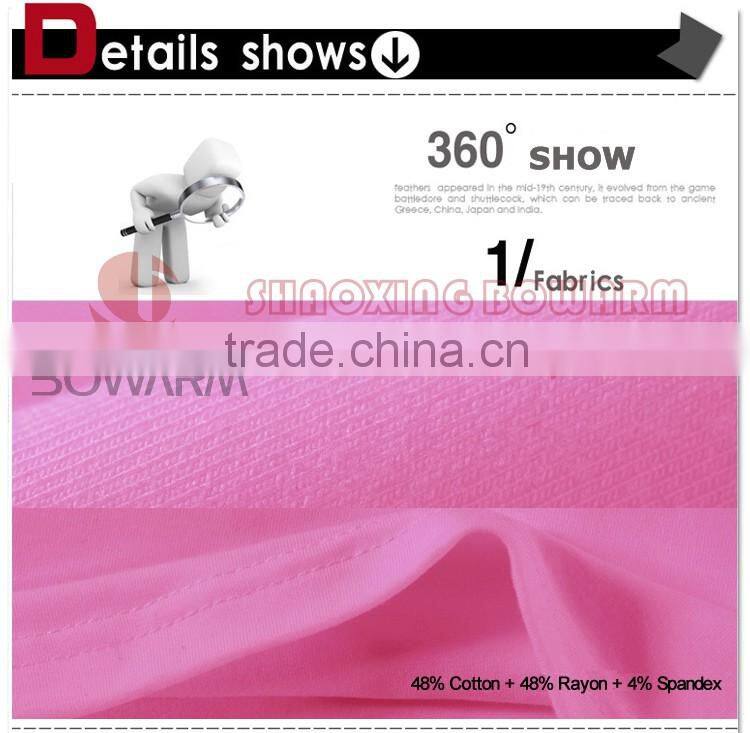 94% Siro Rayon 6% Spandex Single Jersey Plain Dyed Knitted Fabric