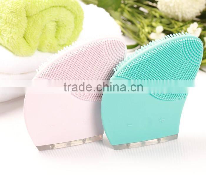 Silicone facial cleansing brush manufacturer