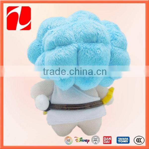 Custom big hair real girl mini doll