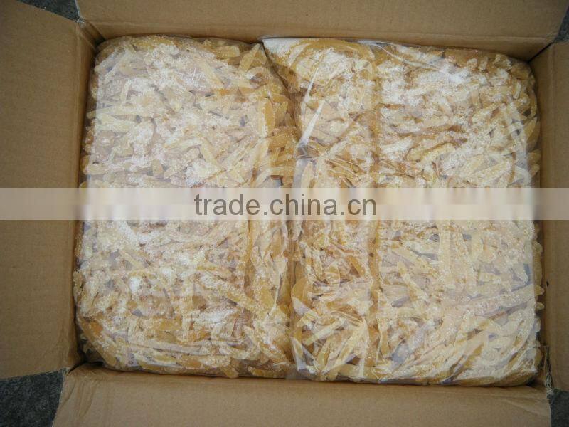 snack food, dried ginger slice, bar and dice