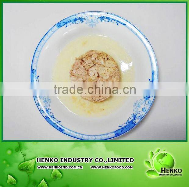 canned tuna chunks in oil