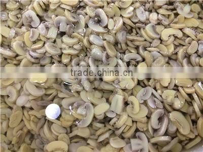 brine meter light yellow mushroom slices brine champignon mushroom high quality champignon mushrooms brine salted boiled in bag