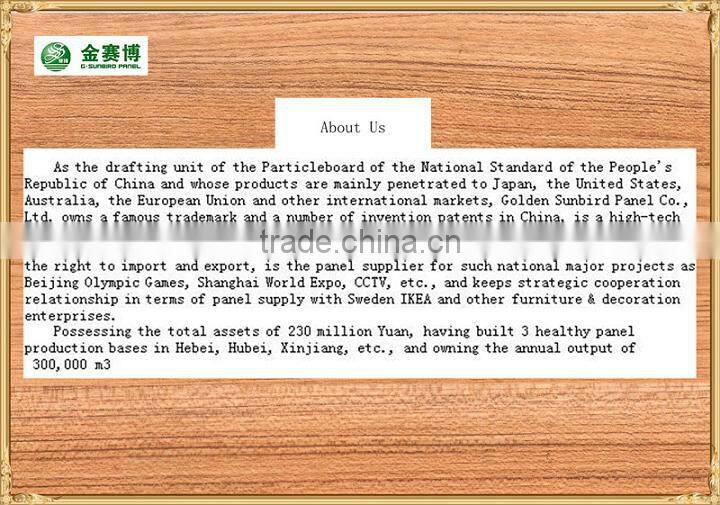 Melamine Particleboard Melamine Faced Chipboard Flakeboard